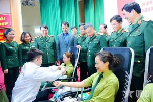 Hiến máu cứu người - nghĩa cử của lòng nhân ái