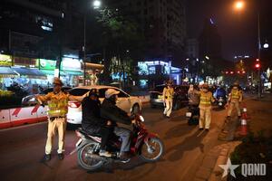 Tăng cường xử lý vi phạm nồng độ cồn