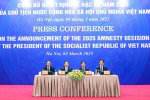 Họp báo công bố quyết định của Chủ tịch nước về đặc xá năm 2025