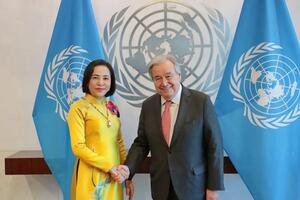 Phó chủ tịch Quốc hội Nguyễn Thị Thanh tiếp xúc song phương bên lề khóa họp Liên hợp quốc