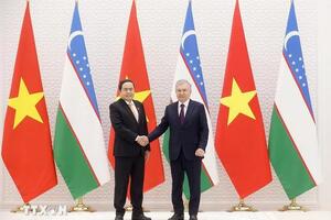 Tổng thống Uzbekistan: Việt Nam là đối tác quan trọng tại khu vực Đông Nam Á