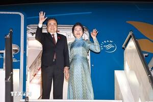 Chủ tịch Quốc hội Trần Thanh Mẫn và phu nhân kết thúc tốt đẹp chuyến tham dự Đại hội đồng IPU-150, thăm chính thức Uzbekistan