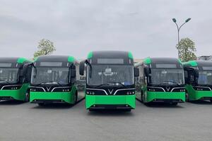 Hà Nội: 100% xe buýt sử dụng điện, năng lượng xanh đến năm 2030