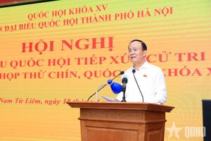 Đoàn đại biểu Quốc hội TP Hà Nội tiếp xúc cử tri các quận Cầu Giấy, Thanh Xuân, Nam Từ Liêm