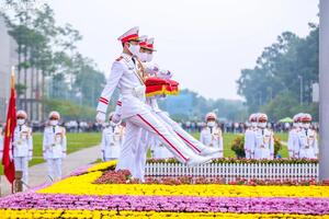 Lấy ý kiến tổ chức thực hiện Nghi lễ thượng cờ, hạ cờ dịp lễ, Tết trên Quảng trường Ba Đình