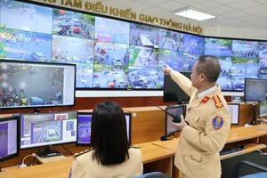 Hà Nội tăng cường tuần tra, xử lý nghiêm vi phạm giao thông