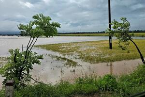 Mưa lớn bất ngờ, nhiều nơi ở Hà Tĩnh ngập sâu