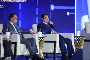 Hội nghị Cấp cao ASEAN: Thủ tướng Phạm Minh Chính và Thủ tướng Malaysia dự thảo luận về trí tuệ nhân tạo