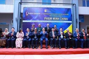 Hội nghị Cấp cao ASEAN: Thủ tướng Phạm Minh Chính phát biểu chính sách tại Đại học Quốc gia Malaysia