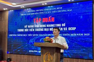 Quảng Bình: Tập huấn kỹ năng số trong xúc tiến thương mại nông sản và OCOP