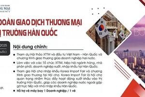 Khai mở cơ hội mới cho hợp tác thương mại Việt - Hàn