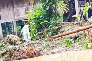 Nghệ An: Tiếp tục xuất hiện lũ ống gây thiệt hại ở nhiều xã biên giới