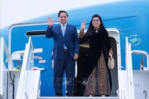 Thủ tướng Phạm Minh Chính bắt đầu thăm chính thức Cộng hòa Estonia