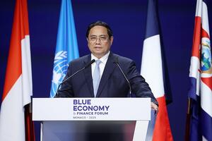 Thủ tướng Phạm Minh Chính tham dự Diễn đàn kinh tế và tài chính xanh tại Công quốc Monaco