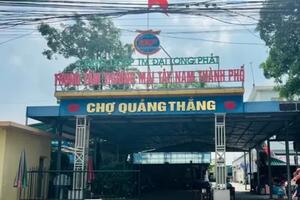 Thanh Hóa: Công an điều tra sai phạm tại chợ Quảng Thắng