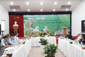 Bàn giải pháp phát triển ngành sầu riêng bền vững