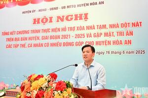 Huyện Hòa An (Cao Bằng): Hỗ trợ xây mới và sửa chữa 1.352 nhà tạm, nhà dột nát giai đoạn 2021-2025