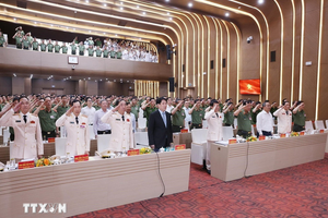 Chủ tịch nước Lương Cường dự hội nghị sơ kết 6 tháng đầu năm của Bộ Công an