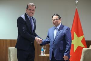 Thủ tướng làm việc với các tập đoàn kinh tế lớn của Brazil