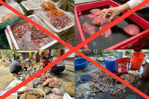 "Bốn không" với thực phẩm bẩn
