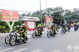 Công an TP Cần Thơ ra quân tấn công, trấn áp tội phạm