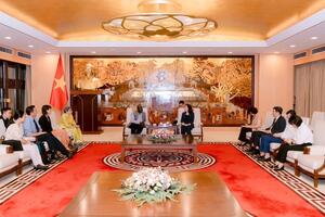 UNESCO cam kết đồng hành cùng Hà Nội bảo tồn Hoàng thành Thăng Long