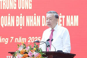 Tổng Bí thư Tô Lâm: Tăng cường xây dựng Quân đội vững mạnh về chính trị