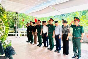 Đoàn Kinh tế - Quốc phòng 313 tổ chức nhiều hoạt động “Đền ơn đáp nghĩa”