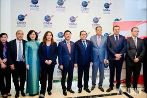 Chủ tịch Quốc hội Trần Thanh Mẫn dự Tọa đàm chính sách thúc đẩy hợp tác Việt Nam-Morocco 