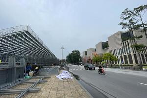 Đẩy nhanh tiến độ các hạng mục thi công