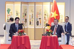 Tổng Bí thư Tô Lâm tiếp Thị trưởng thành phố Busan (Hàn Quốc)