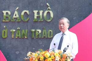 Tổng Bí thư Tô Lâm dự Ngày hội Toàn dân bảo vệ an ninh Tổ quốc ở Tân Trào (Tuyên Quang)