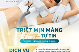 Liệu trình triệt lông công nghệ cao – Giải pháp cho làn da mịn màng, khỏe khoắn