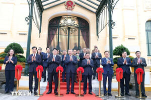 Tổng Bí thư, Chủ tịch nước dự Lễ bàn giao Trụ sở Cơ quan Chủ tịch nước