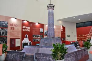 Không gian Hà Nội tại Triển lãm thành tựu đất nước “80 năm hành trình Độc lập - Tự do - Hạnh phúc”