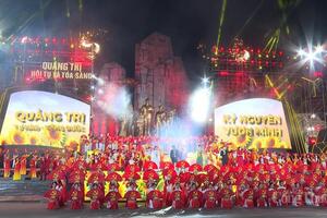 Quảng Trị tái hiện chặng đường lịch sử bằng âm nhạc và ánh sáng