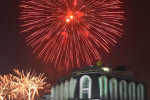 Mãn nhãn màn pháo hoa tuyệt đẹp chào mừng 80 năm Quốc Khánh 2/9