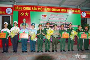 Khánh Hòa: Chào mừng cán bộ, chiến sĩ hoàn thành xuất sắc nhiệm vụ A80 trở về đơn vị