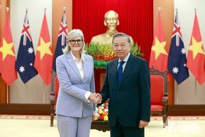 Toàn quyền Australia Sam Mostyn và phu quân kết thúc chuyến thăm cấp Nhà nước tới Việt Nam