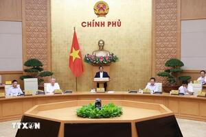 Thủ tướng Phạm Minh Chính chủ trì Phiên họp Chính phủ chuyên đề xây dựng pháp luật lần thứ hai trong tháng 9-2025