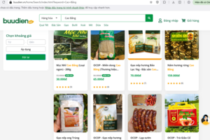 28 sản phẩm OCOP Cao Bằng lên sàn thương mại điện tử bưu điện