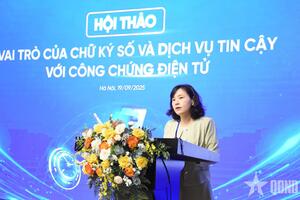 Bảo đảm niềm tin về chữ ký số trong giao dịch điện tử