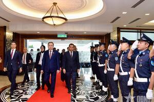 Chủ tịch Quốc hội Trần Thanh Mẫn hội đàm với Chủ tịch Hạ viện Malaysia