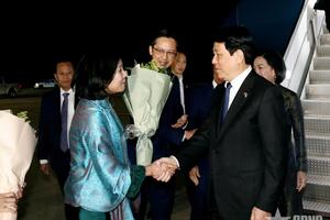 Chủ tịch nước Lương Cường đến New York tham dự tuần lễ cấp cao Đại hội đồng Liên hợp quốc Khóa 80