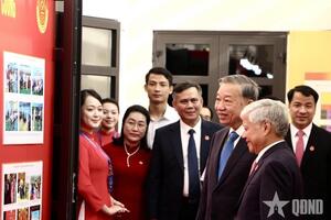 Tổng Bí thư Tô Lâm dự, chỉ đạo Đại hội đại biểu Đảng bộ Mặt trận Tổ quốc, các đoàn thể Trung ương lần thứ I