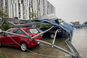 Những hình ảnh mới nhất về thiệt hại do bão số 10 gây ra tại Hà Tĩnh