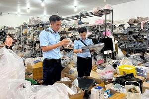 Quản lý thị trường quyết liệt đấu tranh chống gian lận thương mại