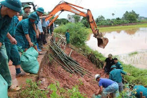 Ứng phó khẩn cấp, Bắc Ninh sơ tán hàng nghìn người dân vùng lũ
