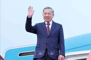 Tổng Bí thư Tô Lâm bắt đầu thăm cấp Nhà nước tới Triều Tiên