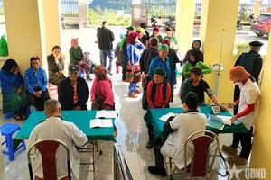 Xã Khâu Vai (Tuyên Quang): Khám, cấp thuốc miễn phí cho hơn 1.000 người cao tuổi